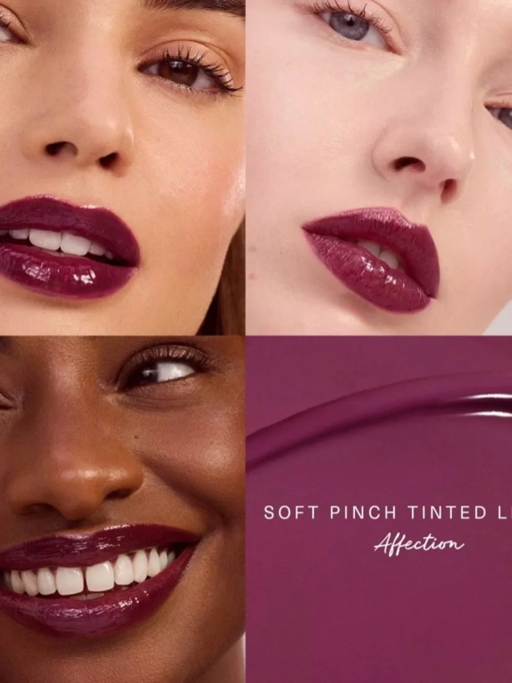 Rare Beauty AFFECTION tinted lip oil - Deep Berry Matte